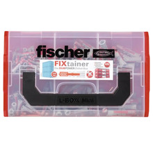 Fischer Dübelbox FIXtainer mit Duo Power Dübeln und L-Box Mini