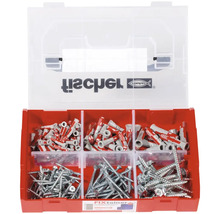 Fischer Fixtainer mit Dübeln und Schrauben