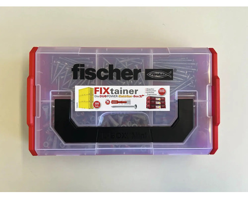 Fischer FIXtainer L-Box Mini mit Schrauben und Dübeln