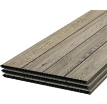 Panneaux en plastique avec aspect bois