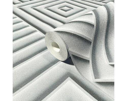 Rouleau de papier peint avec motif géométrique