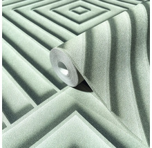 Rouleau de papier peint avec motif géométrique de carrés