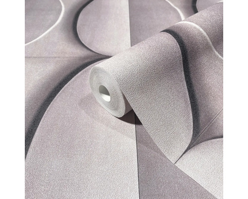 Rouleau de papier peint intissé avec motif abstrait