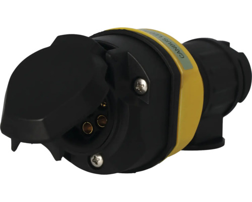 Steckdose mit Klappdeckel für den Anhängeranschluss