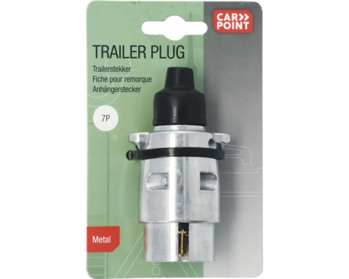 Metall Anhängerstecker 7 polig