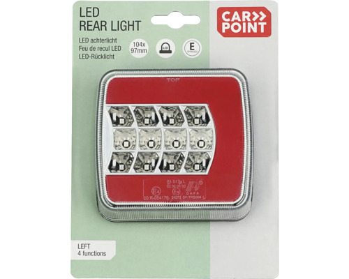 Carpoint LED Rückleuchte mit vier Funktionen