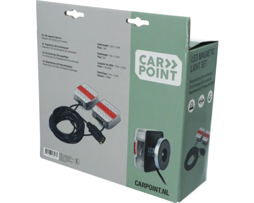 Carpoint Magnetisches LED-Beleuchtungsset für Anhänger in Verpackung