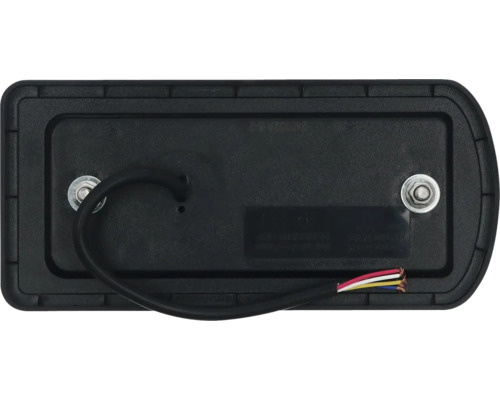 Rückseite einer LED-Leuchte mit Kabelanschluss