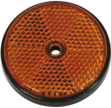 Kit de réflecteurs orange rond Ø 70 mm pour remorque Pack = 2 pces