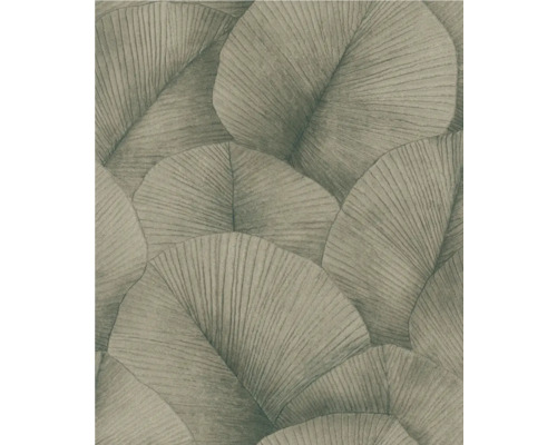 Papier peint intissé 34513 Kumano feuilles or Papier peint avec motif de feuilles