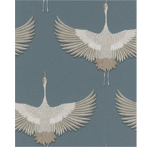 Tapete mit Kranichmuster