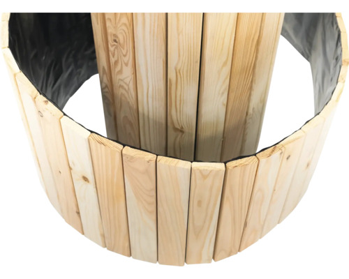 Cuve en bois, vue détaillée