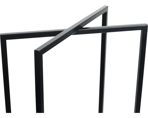 Freistehender Handtuchhalter mit drei Stangen