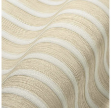 Gros plan d''un papier peint beige à rayures