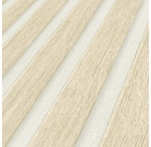 Papier peint à motif de rayures en bois