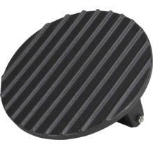 Surface de marche ronde avec profilé rainuré pour une meilleure adhérence