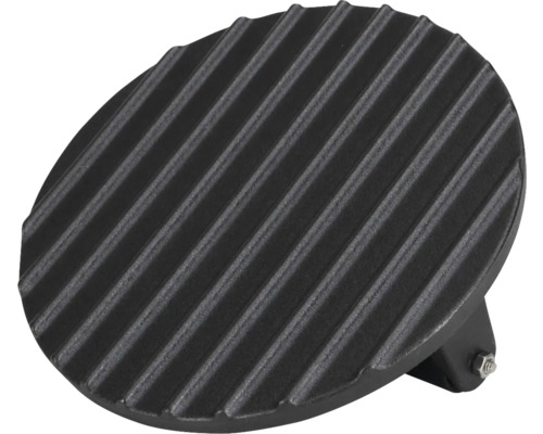 Surface de marche ronde avec profilé rainuré pour une meilleure adhérence