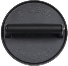 Presse à hamburger avec design rond et poignée