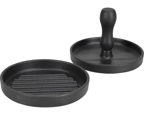 Presse à hamburger en métal avec poignée