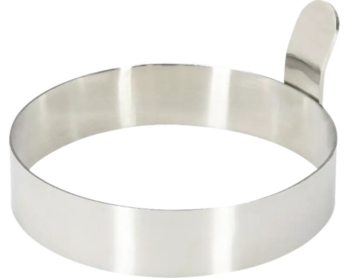 Cercle à oeuf en acier inoxydable avec poignée