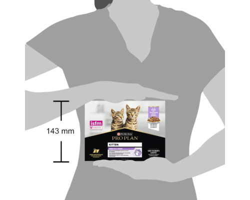 Purina Pro Plan Aliments pour chats Chatons Healthy Start à la dinde en sauce