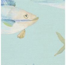 Papier peint à motif de poissons
