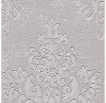 Nahaufnahme einer strukturierten Tapete mit floralem Muster