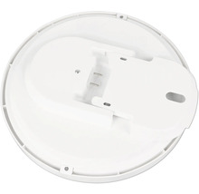 Rückseite einer runden Deckenleuchte zur Installation