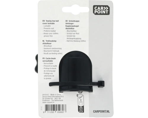 Cache boule d''attelage verrouillable