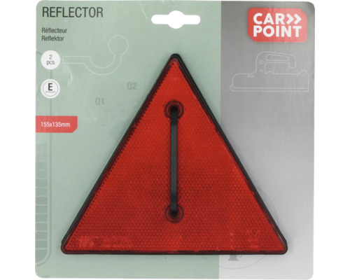 Dreieckiger Reflektor im Doppelpack