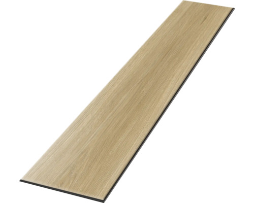 Einzelne Vinyl-Bodenfliese mit Holzoptik