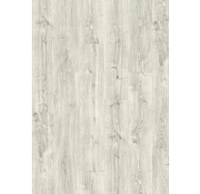 Helle Laminatbodenfläche mit Holzstruktur.