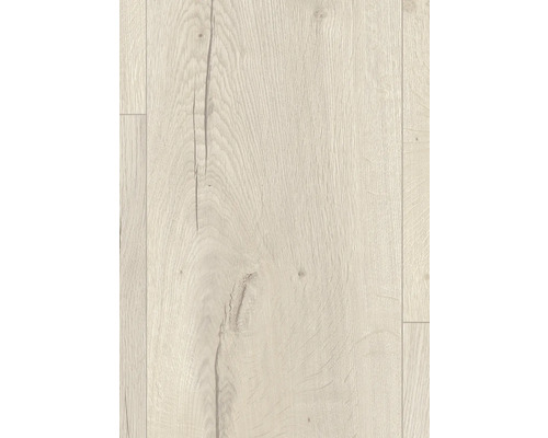 Heller Laminatboden in Holzoptik