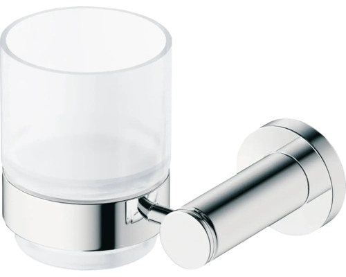 Gobelet pour brosses à dents DURAVIT D-Code chrome/blanc brillant 0099191000 Gobelet pour brosses à dents DURAVIT D-Code chrome/blanc brillant 0099191000