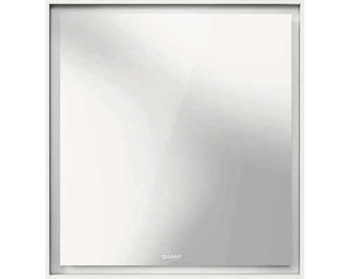 Miroir carré avec cadre pour salle de bain