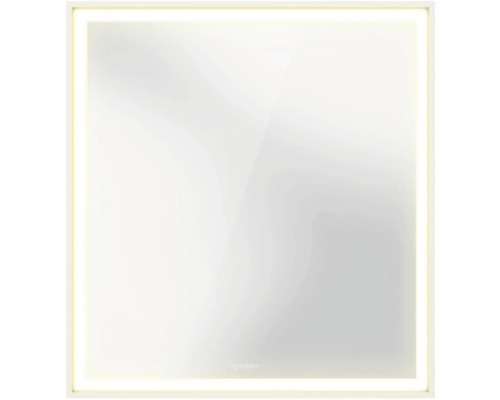 Miroir carré avec éclairage pour la salle de bain
