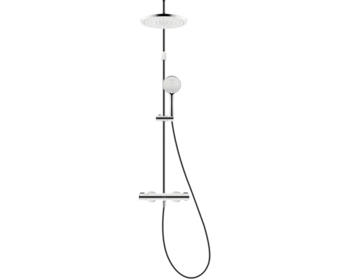 Système de douche avec douche de tête et douchette à main