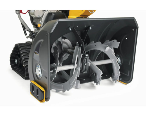 Schneefräse mit Fräswerk und Raupenantrieb