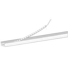 LED-Streifen in einem Aluminiumprofil