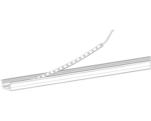 LED-Streifen in einem Aluminiumprofil