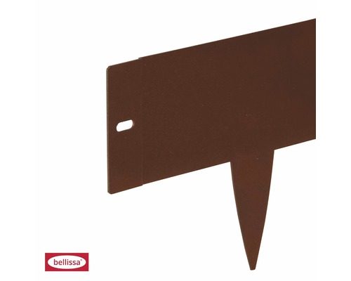 Profil de jardin en acier pour bordure de parterre