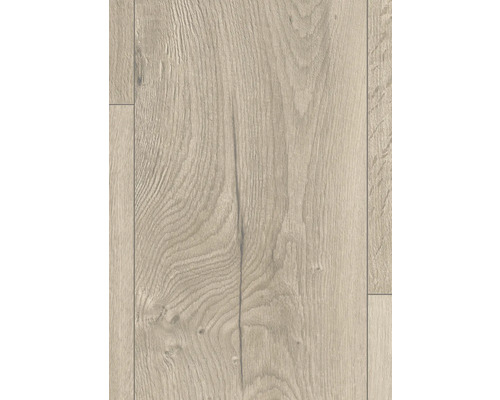 Nahaufnahme eines Laminatbodens mit Holzmaserung