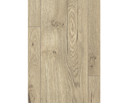 Nahaufnahme von Paneelen mit Holzstruktur für den Bodenbelag