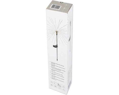 Verpackung einer LED Solarstabbeleuchtung mit 90 LEDs