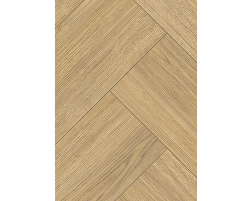 Pose de sol stratifié en motif à chevrons