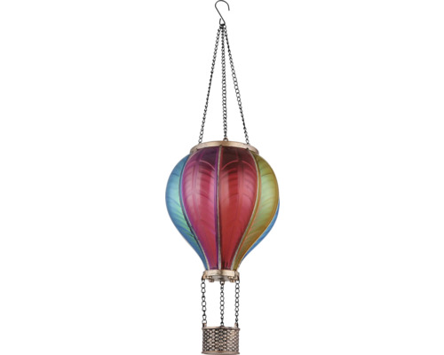 Dekorative Hängeleuchte in Heißluftballonform mit Kette