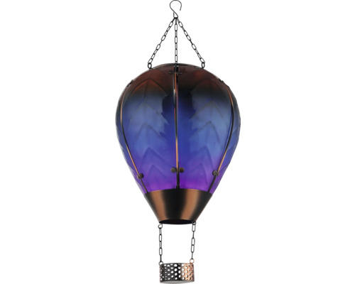 Dekorative Hängeleuchte in Form eines Heißluftballons mit Kette