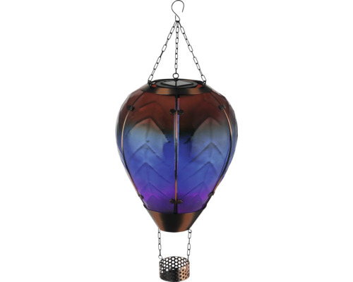 Dekorative Ballon-Solarleuchte mit Aufhängekette für den Aussenbereich