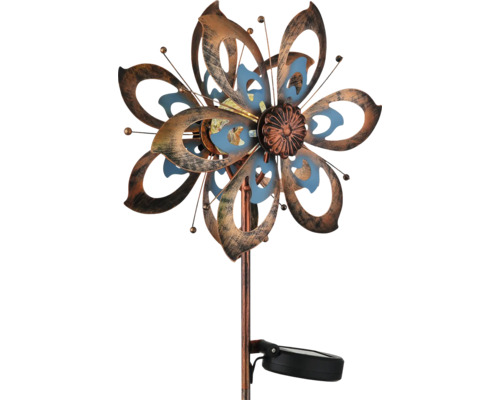 Dekorative Solarleuchte in Blumenform für den Garten