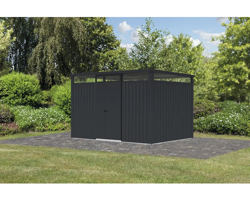 Abri de jardin en métal